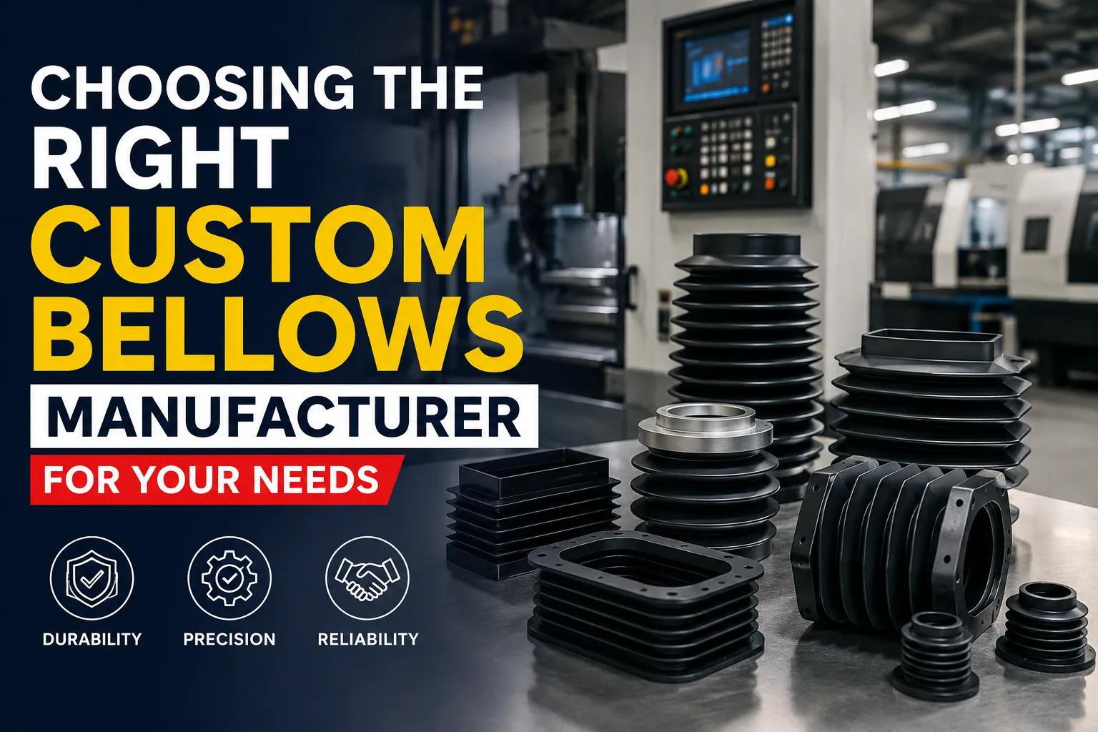 Choosing the Right Custom Bellows Manufacturer for Your Needs